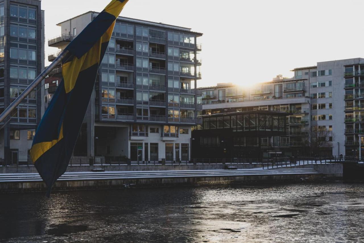 Affordable Studio In Trendy Sofo, Construction Work Stockholm Exterior photo